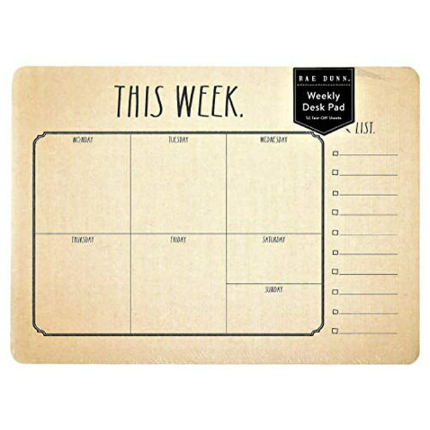 New Rae Dunn 2022 Weekly Planner Spiral 17 Month Planner BEST YEAR EVER